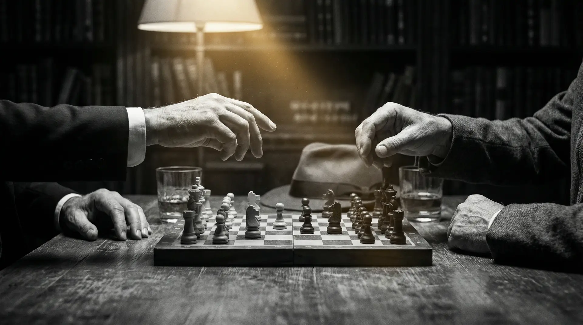 逆水寒高实在是高 艺术探索系列 - 非线性叙事，棋盘上的对弈象征命运的交错